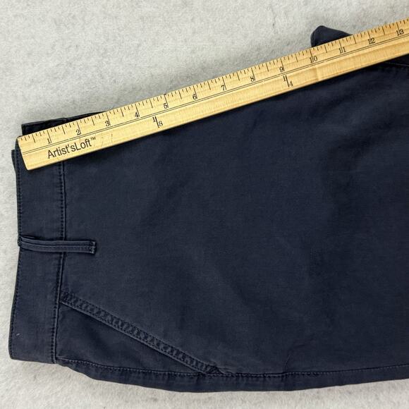 Mother The Pleated Greaser Prep Pants Womens Size 29 Blue On The Island Preppy - Picture 7 of 13